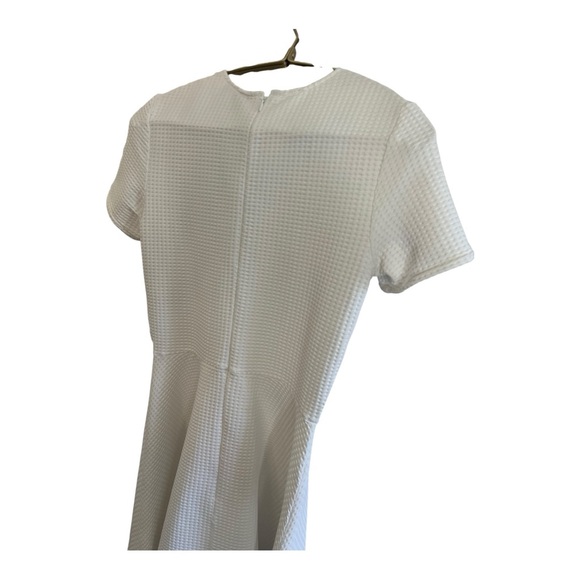 Opening Ceremony White Textured Mini Dress Size Small - Picture 13 of 16